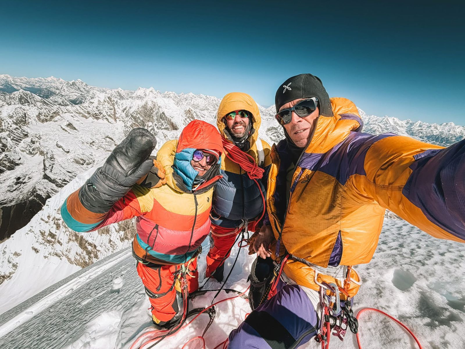 New route opened on Numbur’s South Face by Bielecki, Berg and Barmasse